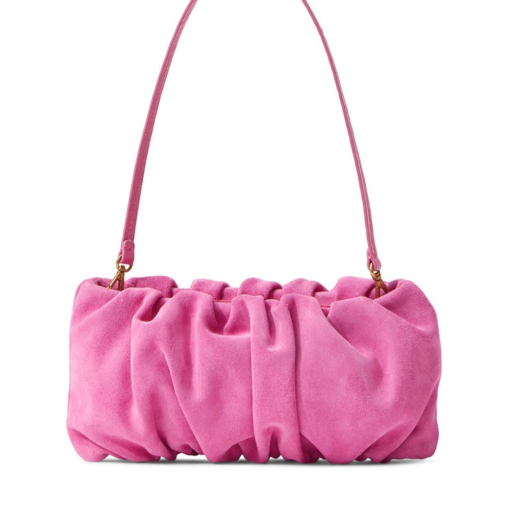 Pink Suede Women's Bag